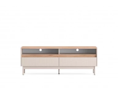 Design Plus Studio Kuchni & Salon Meblowy | Dunea 07 cashmere / dąb cremona torro - RTV2S | 