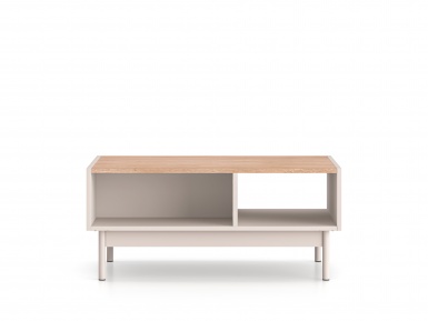 Design Plus Studio Kuchni & Salon Meblowy | Dunea 09 cashmere / dąb cremona torro - stolik | 