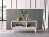 Design Plus Studio Kuchni & Salon Meblowy | Dunea 09 cashmere / dąb cremona torro - stolik | 
