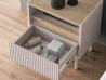 Design Plus Studio Kuchni & Salon Meblowy | Dunea 08 cashmere / dąb cremona torro - szafka 1S | 