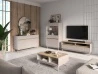 Design Plus Studio Kuchni & Salon Meblowy | Dunea 08 cashmere / dąb cremona torro - szafka 1S | 