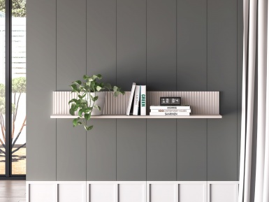 Design Plus Studio Kuchni & Salon Meblowy | Dunea 10 cashmere / dąb cremona torro - półka | 