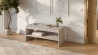 Design Plus Studio Kuchni & Salon Meblowy | PAXOS LAW-1 ława, kolor: kaszmir - czarny (1p1szt) | 5905248137806