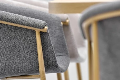 Design Plus Studio Kuchni & Salon Meblowy | PERONI stół rozkładany dąb złoty - biały (2p1szt) | 2010001194316