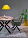Design Plus Studio Kuchni & Salon Meblowy | PERONI stół rozkładany orzech - czarny (2p1szt) | 5905248137233