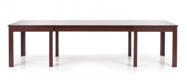 Design Plus Studio Kuchni & Salon Meblowy | SEWERYN 160/300 cm stół kolor ciemny orzech (160-300x90x76 cm) (3p1szt) | 2010001155102