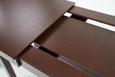 Design Plus Studio Kuchni & Salon Meblowy | SEWERYN 160/300 cm stół kolor ciemny orzech (160-300x90x76 cm) (3p1szt) | 2010001155102
