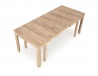 Design Plus Studio Kuchni & Salon Meblowy | SEWERYN 160/300 cm stół kolor dąb craft (160-300x90x76 cm) (3p1szt) | 2010001193913