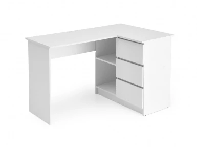 Design Plus Studio Kuchni & Salon Meblowy | BEGA biurko, biały (2p1szt) | 5905248137417