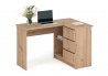 Design Plus Studio Kuchni & Salon Meblowy | BEGA biurko, dąb artisan (2p1szt) | 5905248137424