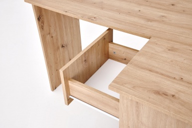Design Plus Studio Kuchni & Salon Meblowy | BEGA biurko, dąb artisan (2p1szt) | 5905248137424