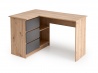 Design Plus Studio Kuchni & Salon Meblowy | BEGA biurko, dąb artisan / grafitowy (2p1szt) | 5905248137431