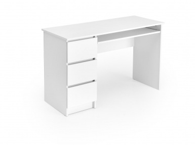 Design Plus Studio Kuchni & Salon Meblowy | CINO biurko, biały (2p1szt) | 5905248137448