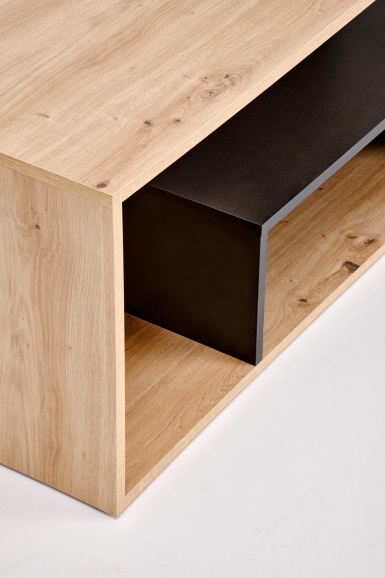 Design Plus Studio Kuchni & Salon Meblowy | IVA ława, dąb artisan / czarny (1p1szt) | 5905248137578