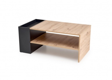 Design Plus Studio Kuchni & Salon Meblowy | MURCIA ława, dąb artisan / czarny (1p1szt) | 5905248155893
