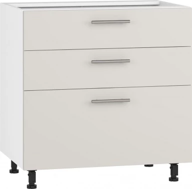 Design Plus Studio Kuchni & Salon Meblowy | VENTO D3S-80/82 szafka dolna z szufladami, mechanizm Hettich front: kaszmir (1p1szt) | 5905248137943