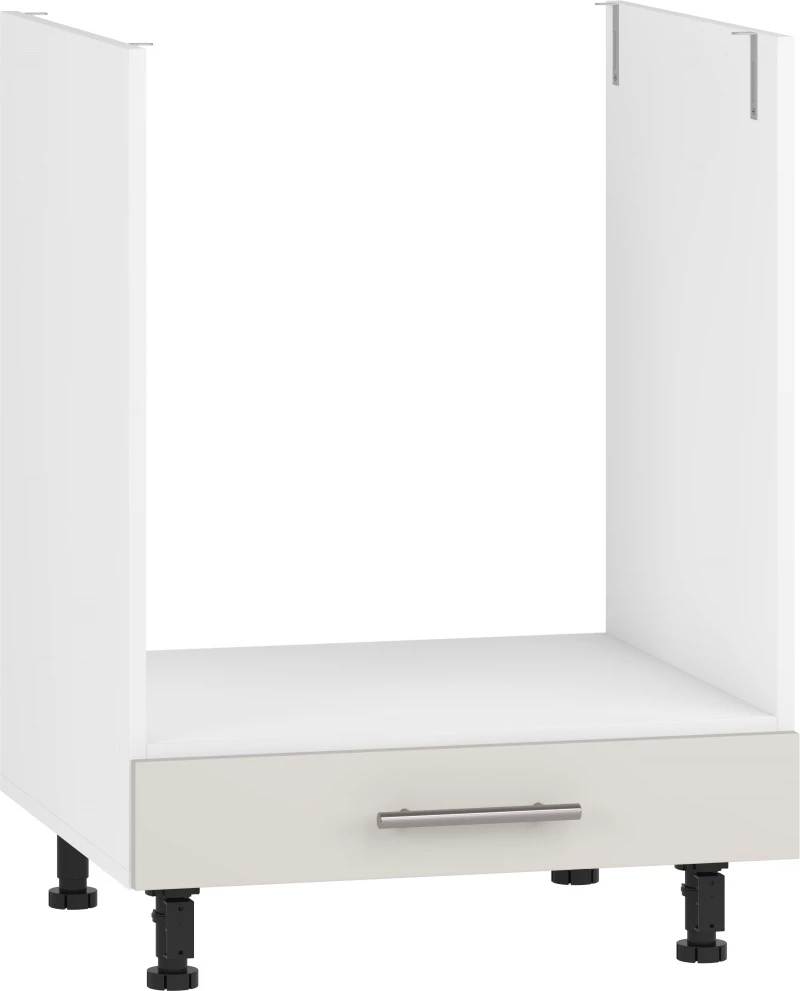 Design Plus Studio Kuchni & Salon Meblowy | VENTO DP-60/82 szafka dolna pod zabudowę piekarnika front: kaszmir (1p1szt) szuflada | 5905248138186