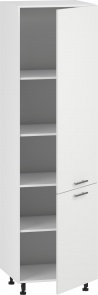 Design Plus Studio Kuchni & Salon Meblowy | VENTO DU-60/214 szafka dolna uniwersalna front: biały mat (2p1szt) | 5905248138193