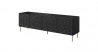 Design Plus Studio Kuchni & Salon Meblowy | HOLE RTV 190 czarny mat/ czarny mat | 2010001192053