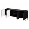 Design Plus Studio Kuchni & Salon Meblowy | JUNGLE KMODA 190 czarny mat/ czarny mat | 2010001193609