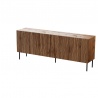 Design Plus Studio Kuchni & Salon Meblowy | JUNGLE KMODA 190 dąb wotan mat/ czarny mat | 2010001193616