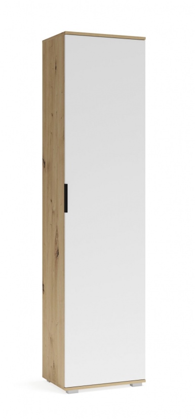 Design Plus Studio Kuchni & Salon Meblowy | CLIF SL-50 słupek, dąb artisan / biały (2p1szt) | 5905248138520