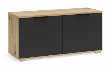 Design Plus Studio Kuchni & Salon Meblowy | CLIF ST-100 szafka, dąb artisan / antracyt (1p1szt) | 5905248138612