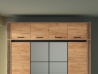 Design Plus Studio Kuchni & Salon Meblowy | URSO 10 craft złoty/czarny - nadstawka 4D | 