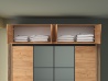 Design Plus Studio Kuchni & Salon Meblowy | URSO 10 craft złoty/czarny - nadstawka 4D | 