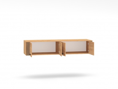 Design Plus Studio Kuchni & Salon Meblowy | URSO 10 craft złoty/czarny - nadstawka 4D | 