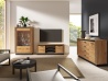 Design Plus Studio Kuchni & Salon Meblowy | URSO 10 craft złoty/czarny - nadstawka 4D | 