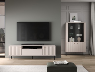 Design Plus Studio Kuchni & Salon Meblowy | Sophie 27 cashmere - RTV 2D1K | 