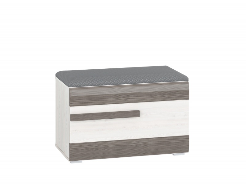 Design Plus Studio Kuchni & Salon Meblowy | BLANCO 36 sosna śnieżna/MDF new grey - szafka 1K | 