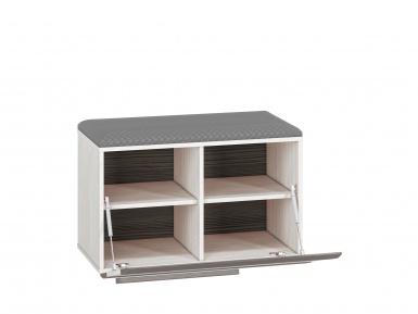 Design Plus Studio Kuchni & Salon Meblowy | BLANCO 36 sosna śnieżna/MDF new grey - szafka 1K | 