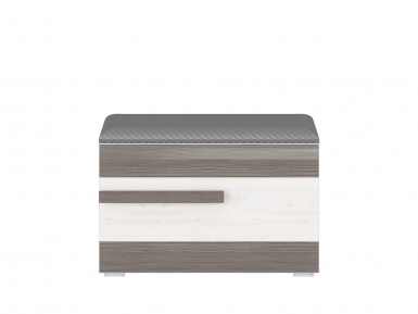 Design Plus Studio Kuchni & Salon Meblowy | BLANCO 36 sosna śnieżna/MDF new grey - szafka 1K | 