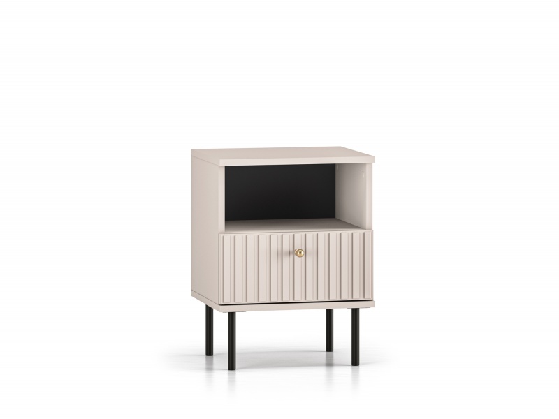 Design Plus Studio Kuchni & Salon Meblowy | Sophie 24 cashmere - szafka nocna 1S | 