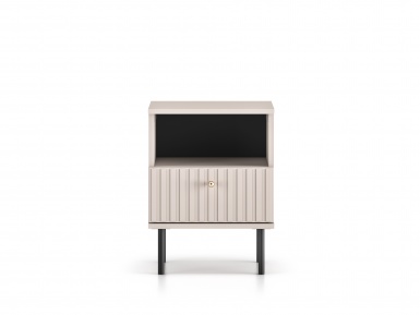 Design Plus Studio Kuchni & Salon Meblowy | Sophie 24 cashmere - szafka nocna 1S | 