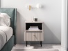 Design Plus Studio Kuchni & Salon Meblowy | Sophie 24 cashmere - szafka nocna 1S | 