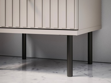 Design Plus Studio Kuchni & Salon Meblowy | Sophie 24 cashmere - szafka nocna 1S | 
