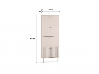 Design Plus Studio Kuchni & Salon Meblowy | Sophie 26 cashmere - szafka 4K | 