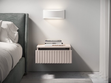 Design Plus Studio Kuchni & Salon Meblowy | Sophie 29 cashmere - szafka nocna 1S | 